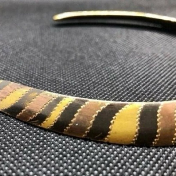 Vintage Brass Choker - Picture 4 of 8